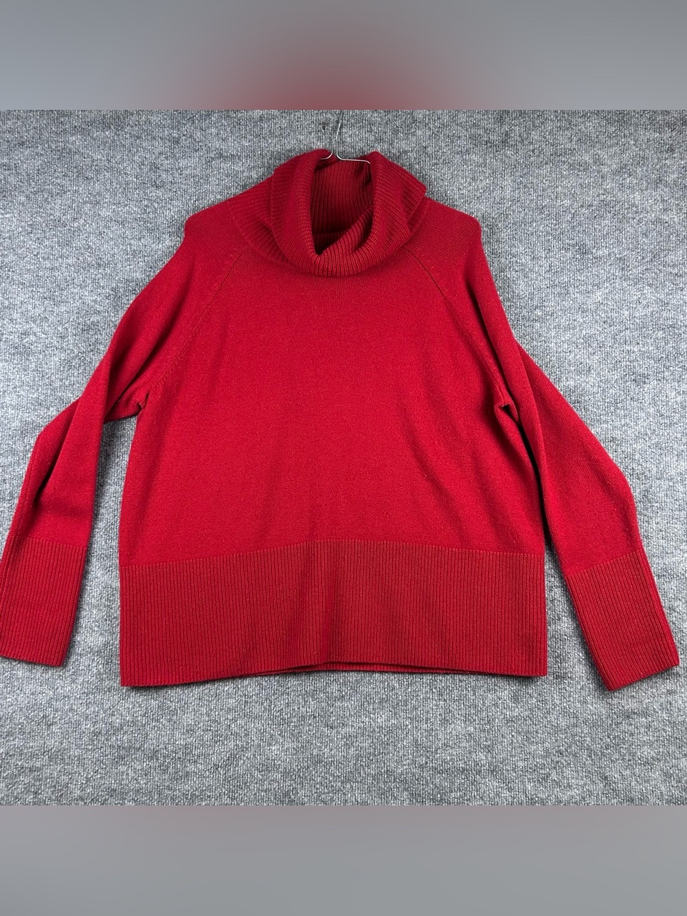 Athleta Merino Cashmere Turtleneck Sweater Quiet Luxury L